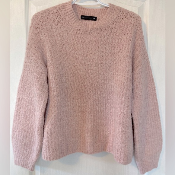 M&S COLLECTION Pretty Pink Jumper Knit Vintage - Picture 2 of 3